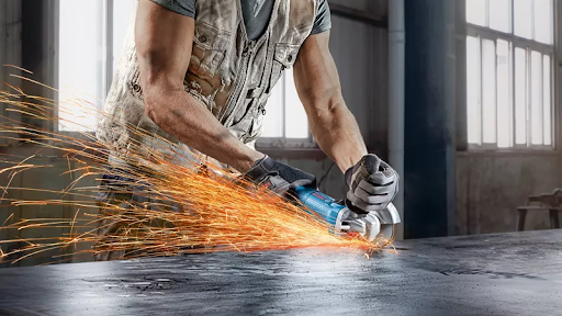 SMERIGLIATRICE ANGOLARE GWS 880 (125 mm) Professional