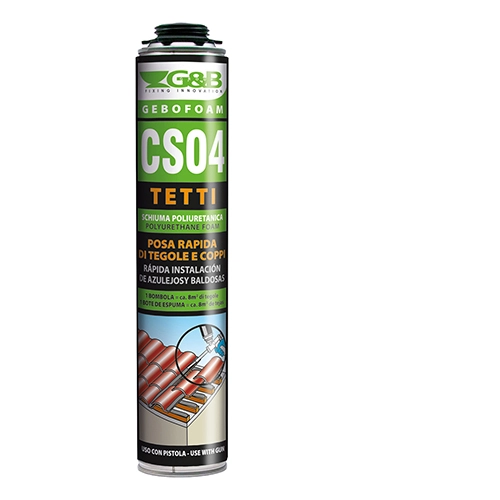 SCHIUMA POLIURETANICA TEGOLE E COPPI 'GEBOFOAM'