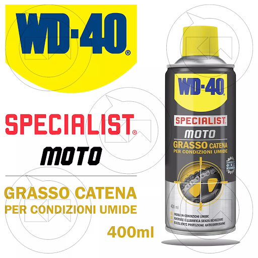 GRASSO CATENA SPRAY PER MOTOCICLETTE