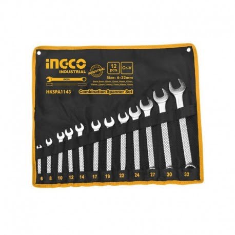 INGCO SET 12 CHIAVI COMBINATE 6-32